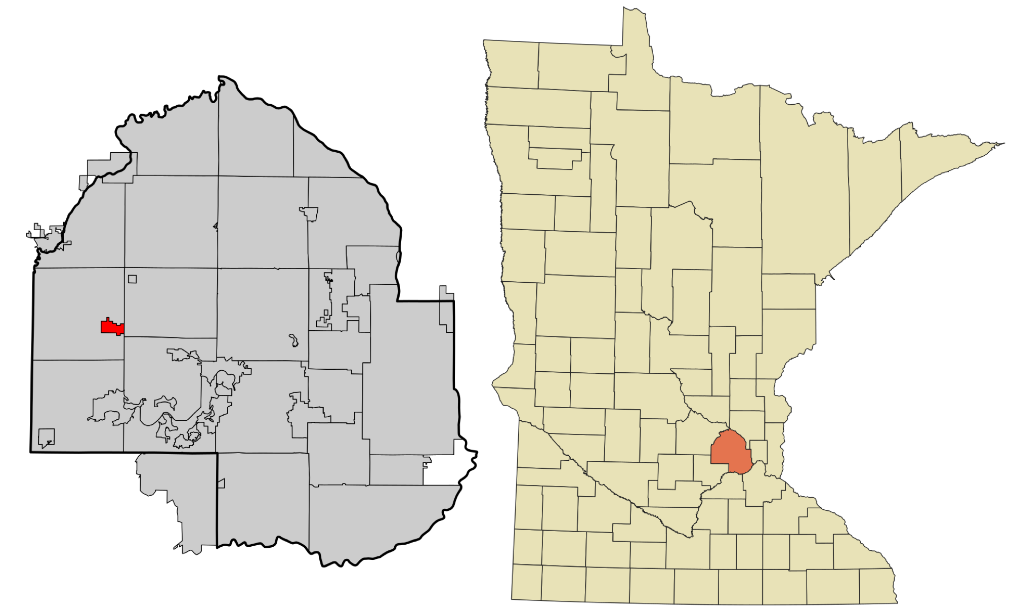 Maple Plain, MN — view of Maple Plain