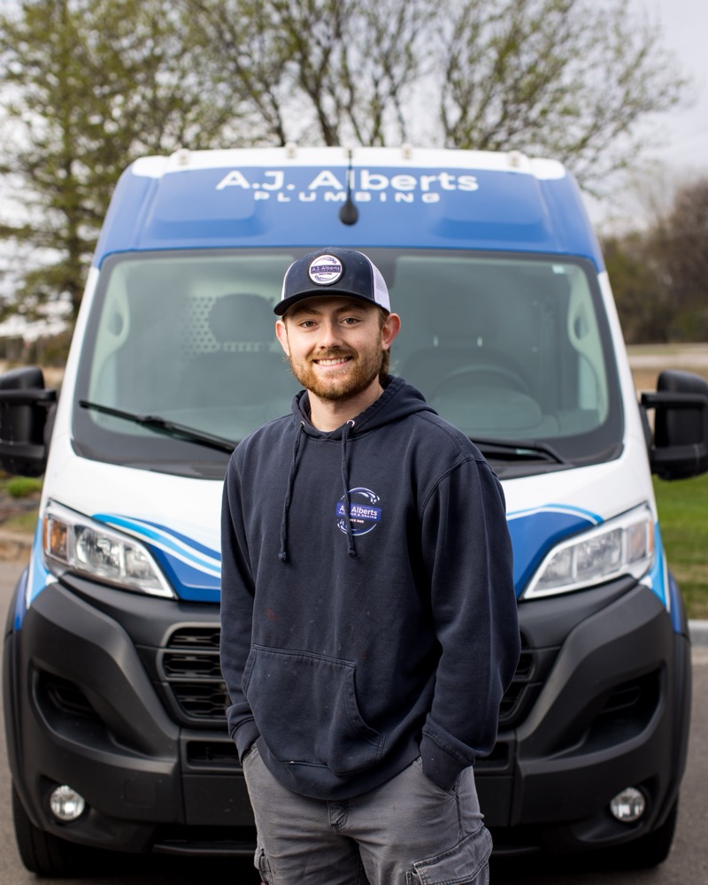 Matt, Journeyman Plumber at A.J. Alberts Plumbing