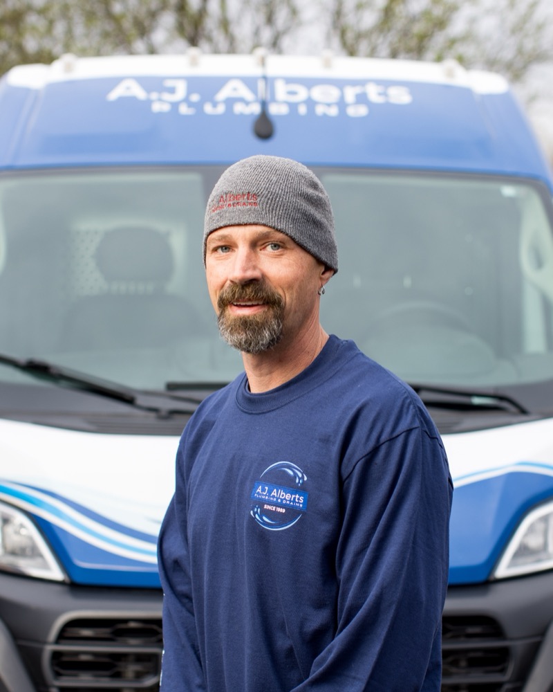 Tyler Schauer, Plumber at A.J. Alberts Plumbing